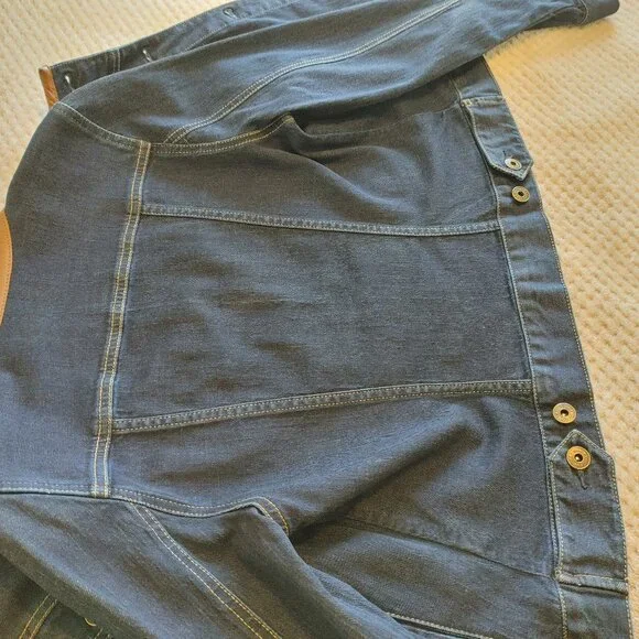 Ralph Lauren Jean jacket with leather trim - Picture 11 of 14